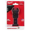 Milwaukee Tool OPEN-LOK 1-3/8" HCS Japanese Tooth PRO-CURVE Hardwood Multi-Tool Blade