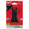 Milwaukee Tool OPEN-LOK 2-1/2" TITANIUM CHARGED Bi-Metal Multi-Material Multi-Tool Blade