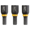 Milwaukee Tool SHOCKWAVE Impact Duty 3/8" Insert Magnetic Nut Driver 3PK