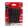 Milwaukee Tool Milwaukee OPEN-LOK 5PC Oscillating Blade Set