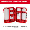 Milwaukee Tool Large Case Rows for Impact Driver Accessories 5PK