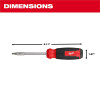 Milwaukee Tool 14-in-1 Hex Multi-Bit Screwdriver