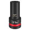 Milwaukee Tool SHOCKWAVE Impact Duty 1" Drive 1-1/16" Thin Wall Extra Deep 6 Point Socket