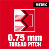 Milwaukee Tool M4-0.75 mm Straight Flute Plug Tap