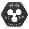 Milwaukee Tool 12-24 NC 1-Inch Hex Threading Die