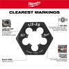 Milwaukee Tool M9-1.25 mm 1-Inch Hex Threading Die