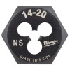 Milwaukee Tool 14-20 NS 1-Inch Hex Threading Die