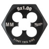 Milwaukee Tool M9-1.00 mm 1-Inch Hex Threading Die