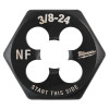 Milwaukee Tool 3/8"-24 NF 1-Inch Hex Threading Die