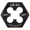 Milwaukee Tool 1/8"-27 NPT 1-Inch Hex Threading Die