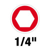 Milwaukee Tool 1/4 Inch HollowCore Magnetic Nut Driver