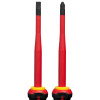 Milwaukee Tool 2pc 1000V Insulated Slim Tip Screwdriver Set