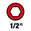Milwaukee Tool 1/2 Inch HollowCore Magnetic Nut Driver