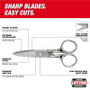 Milwaukee Tool Electrician Scissors