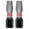 Milwaukee Tool SHOCKWAVE Impact Duty 1 Inch T30 INSERT BITS 25Pk