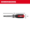 Milwaukee Tool 9in1 Punchdown Multi-Bit Screwdriver