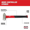 Milwaukee Tool 2.5lb Fiberglass Cross Peen Hammer