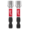 Milwaukee Tool SHOCKWAVE Impact Duty 2 Inch T55 Impact Bits 2PK