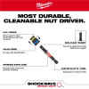 Milwaukee Tool SHOCKWAVE Impact Duty 5/16 Inch and 3/8 Inch x 2-1/2 Inch QUIK-CLEAR 2-in-1 Magnetic Nut Driver Bulk 25
