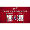 Milwaukee Tool 3/8 Inch Slotted 8 Inch Cushion Grip Demolition Screwdriver (USA)