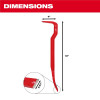 Milwaukee Tool 18 Inch Wrecking Bar