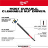 Milwaukee Tool SHOCKWAVE Impact Duty 5/16 Inch and 3/8 Inch x 6 Inch QUIK-CLEAR 2-in-1 Magnetic Nut Driver