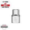 Milwaukee Tool 1/4 Inch Drive 3/8 Inch Low-Profile Hex Bit Socket
