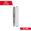 Milwaukee Tool 20" .325" Pitch, .043" Gauge Saw Chain and Guide Bar Set