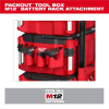 Milwaukee Tool PACKOUT Tool Box M12 Battery Rack Attachment