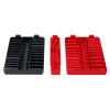 Milwaukee Tool 98pc 3/8 inch Drive 6-Point & 12-Point Metric & SAE Ratchet and Socket Trays