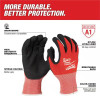 Milwaukee Tool Cut Level 1 Coated Nitrile Dipped Gloves - XL