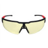 Milwaukee Tool Safety Glasses with Yellow Anti-Scratch Lenses
