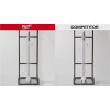 Milwaukee Tool BOLT White Front Brim Vented Safety Helmet (USA) - Type 2, Class C
