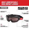 Milwaukee Tool Vented Goggles - Tinted Dual Coat Lens