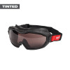 Milwaukee Tool Vented Goggles - Tinted Dual Coat Lens