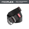 Milwaukee Tool FREEFLEX Nylon Webbing 1.5 Inch Belt - Black - Large