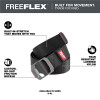 Milwaukee Tool FREEFLEX Nylon Webbing 1.5 Inch Belt - Black - Large