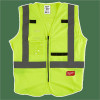 Milwaukee Tool Hi Vis Yellow Safety Vest-XXL/XXXL