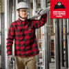 Milwaukee Tool GRIDIRON Flannel Shirt - Red - XL