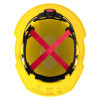 Milwaukee Tool BOLT Yellow Full Brim Hard Hat w/4pt Ratcheting Suspension (USA) - Type 1, Class E
