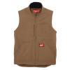 Milwaukee Tool HEAVY DUTY SHERPA-LINED VEST - BROWN 3X