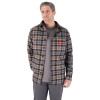 Milwaukee Tool GRIDIRON Flannel Shirt - Gray - XL