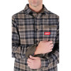 Milwaukee Tool GRIDIRON Flannel Shirt - Gray - M