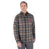 Milwaukee Tool GRIDIRON Flannel Shirt - Gray - 3X