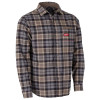 Milwaukee Tool GRIDIRON Flannel Shirt - Gray - 3X