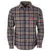 Milwaukee Tool GRIDIRON Flannel Shirt - Gray - 3X