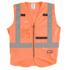 Milwaukee Tool Hi Vis Orange Sfty Vest-L/XL (CSA)