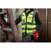 Milwaukee Tool Class 2 High Visibility Orange Performance Safety Vest - 4XL/5XL