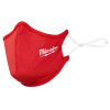 Milwaukee Tool 1PK Red 2-Layer Face Mask