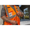 Milwaukee Tool Class 2 High Visibility Orange Mesh Safety Vest - S/M